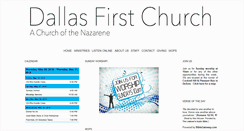 Desktop Screenshot of dallasfirst.org